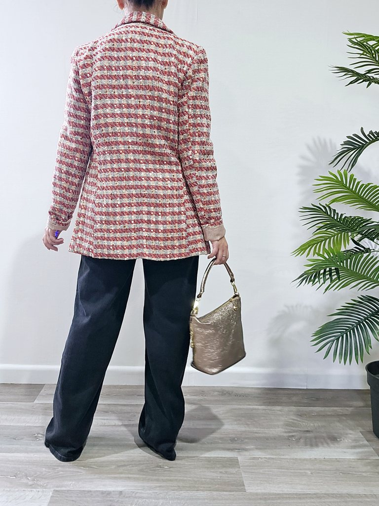 Blazer Tweed Red