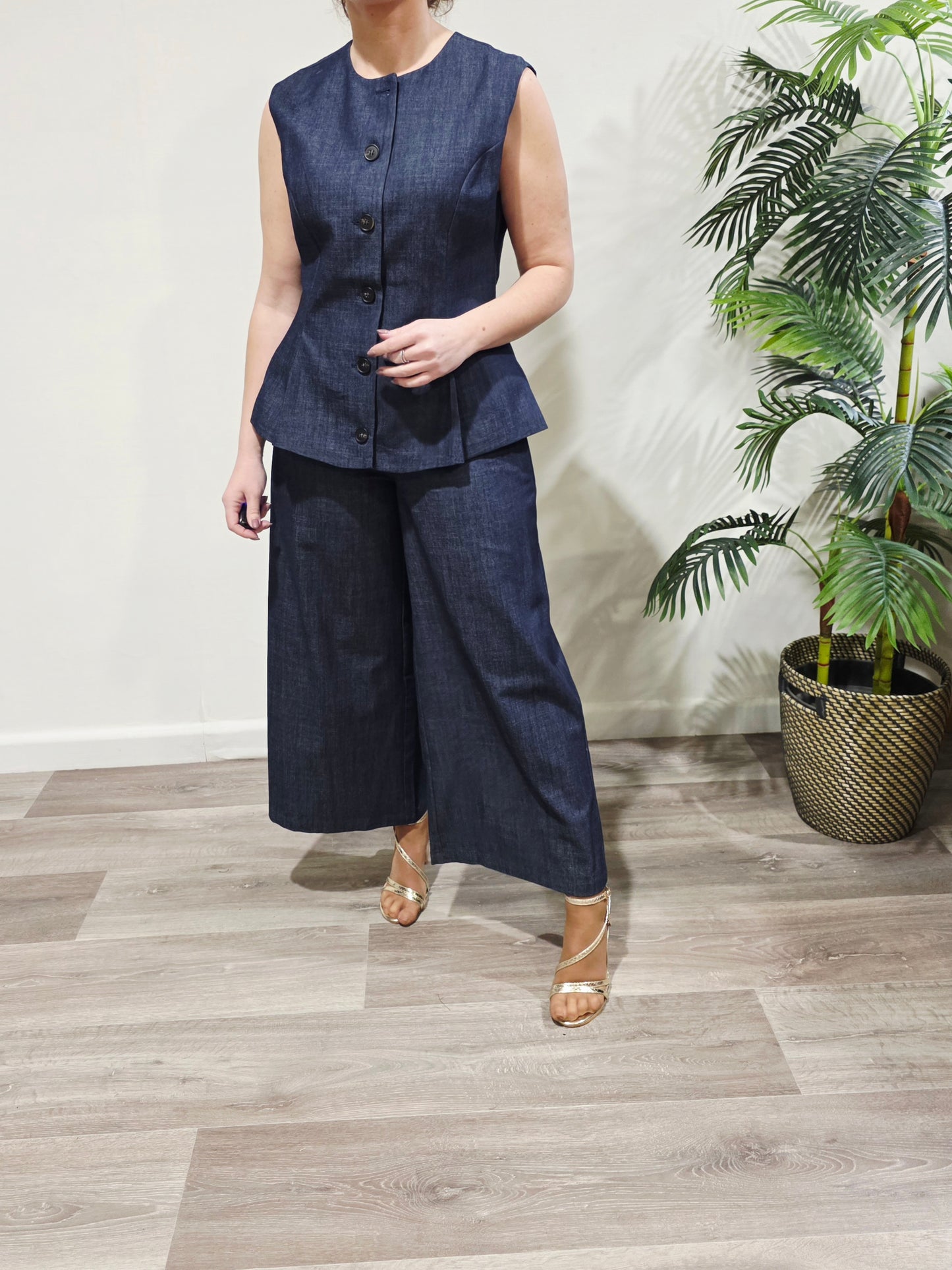 Chaleco Denim Chic