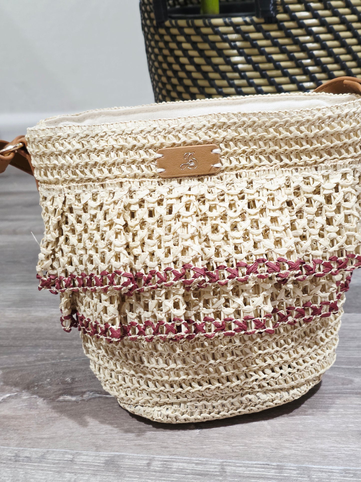 Bolso Rafia Natural