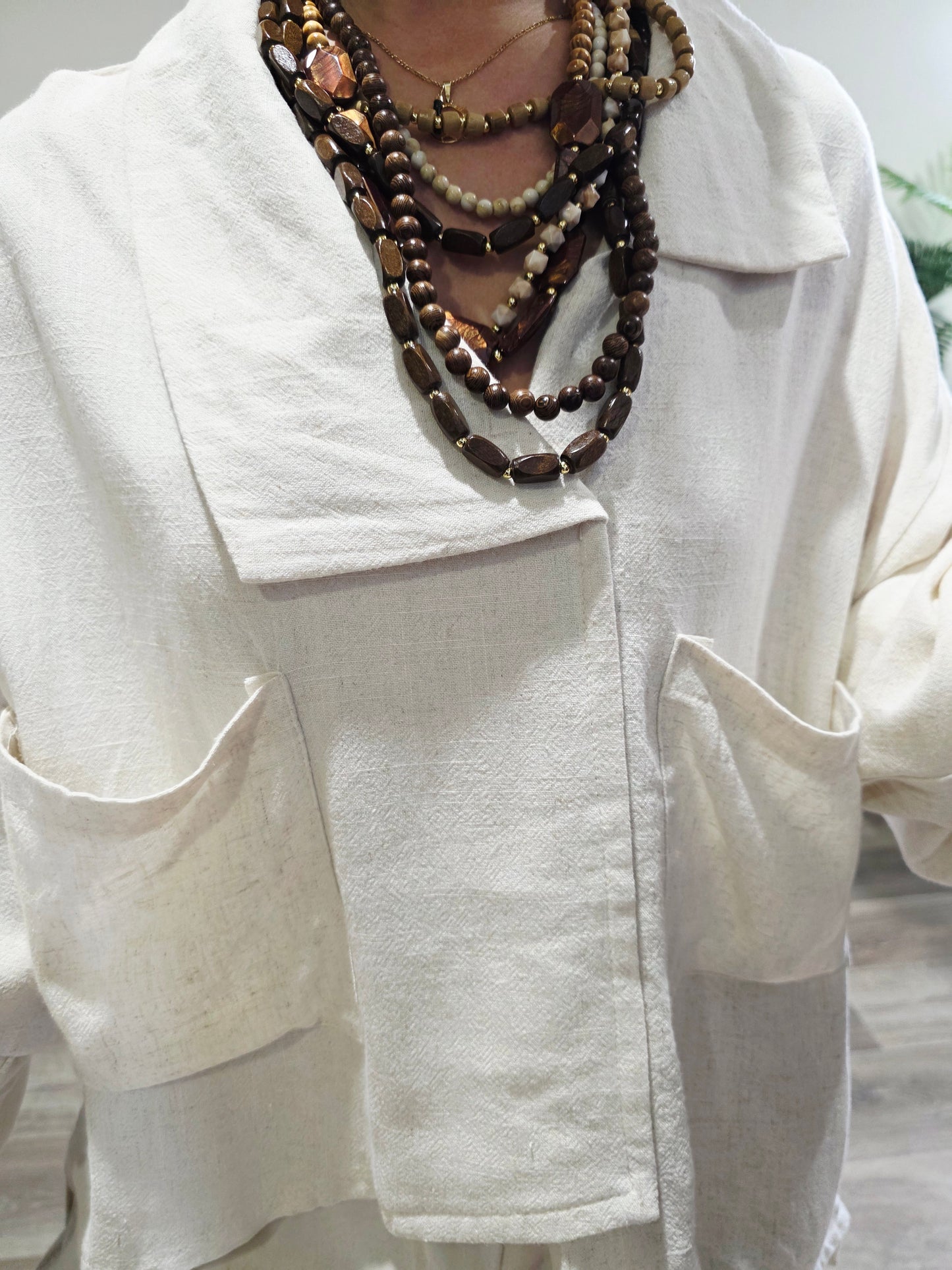 Conjunto Lino Natural