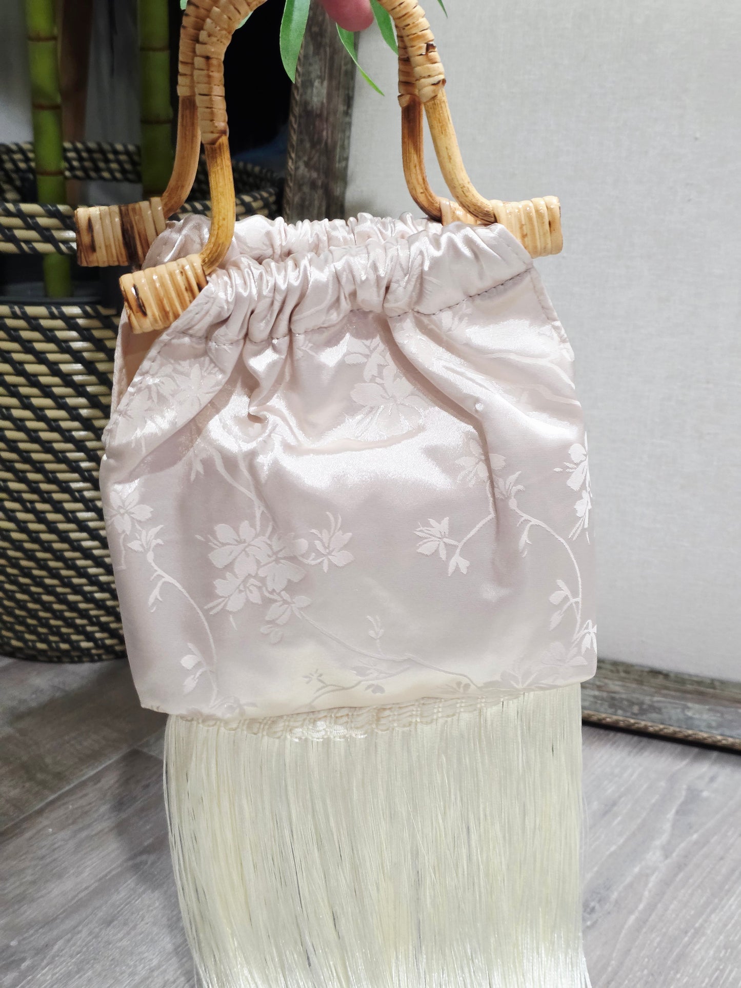 Bolso Bambú Flecos