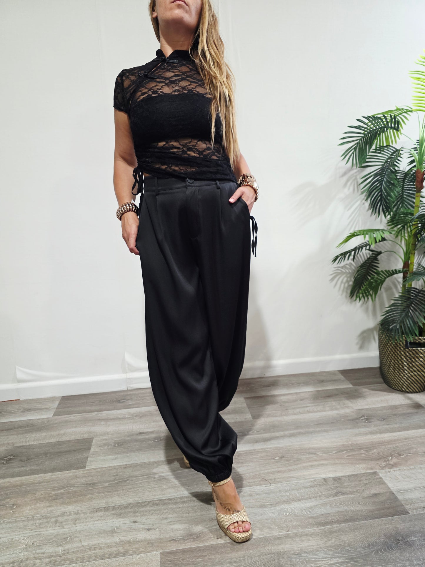 Top Encaje Oriental