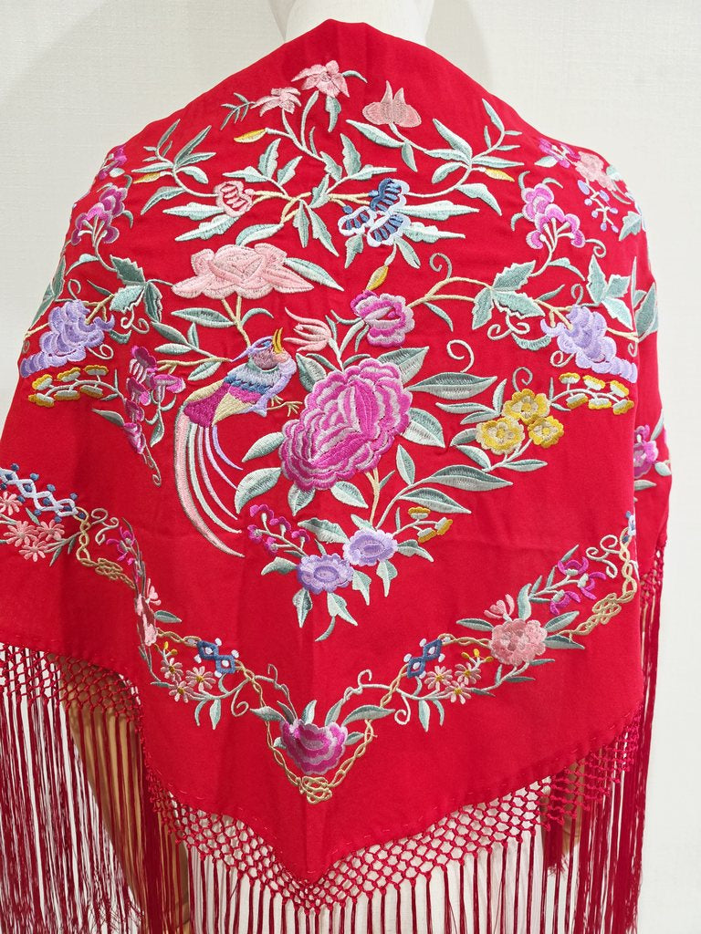 Mantón Flor Grande