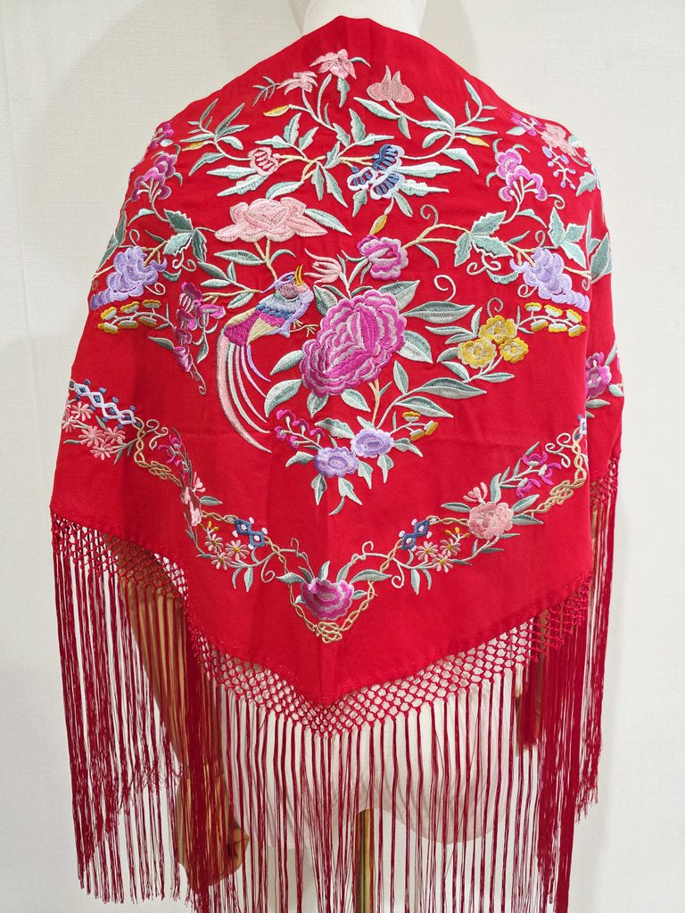 Mantón Flor Grande