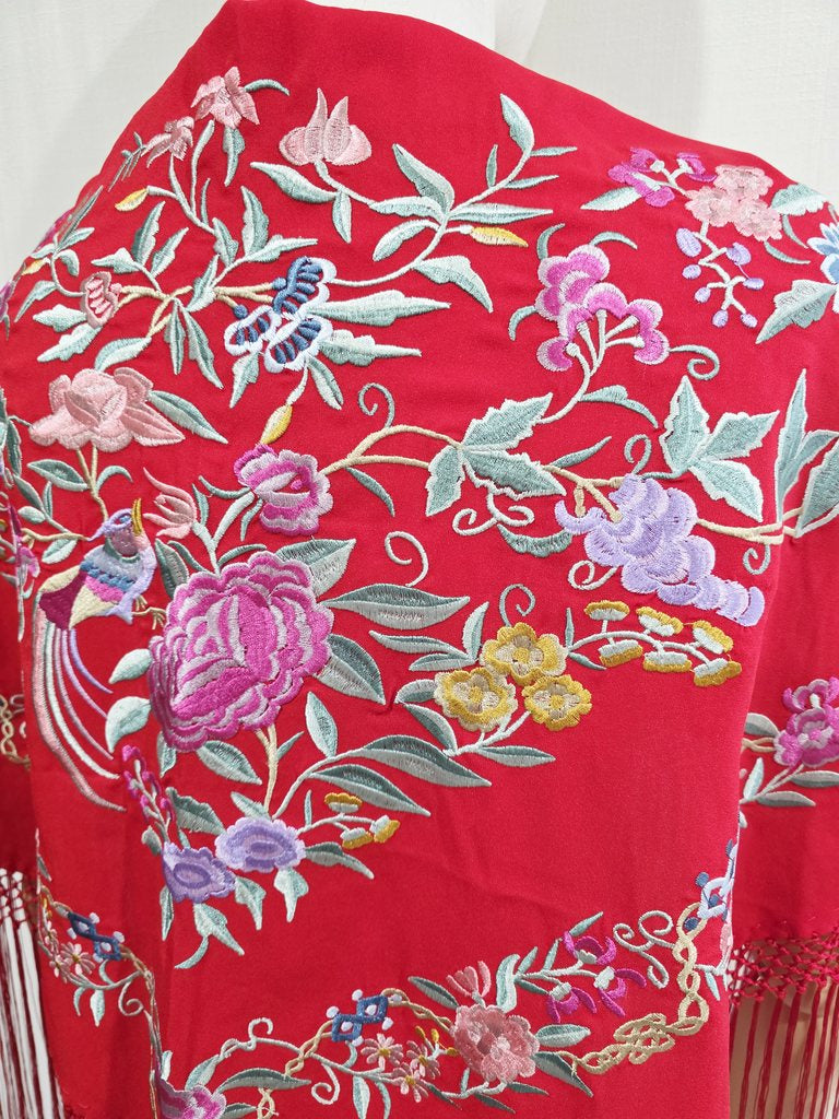 Mantón Flor Grande