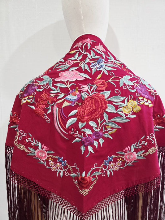 Mantón Flor Grande