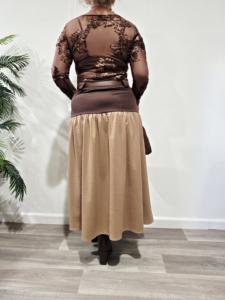 Falda Lado