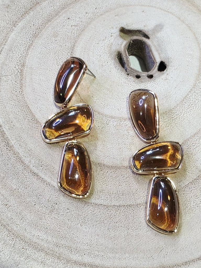 Pendiente Colgante Cristal