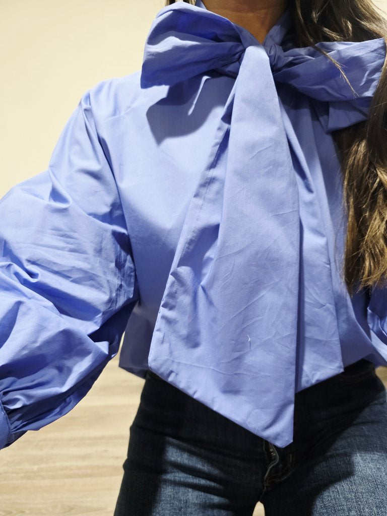 Blusa Lazo Maxi Blue