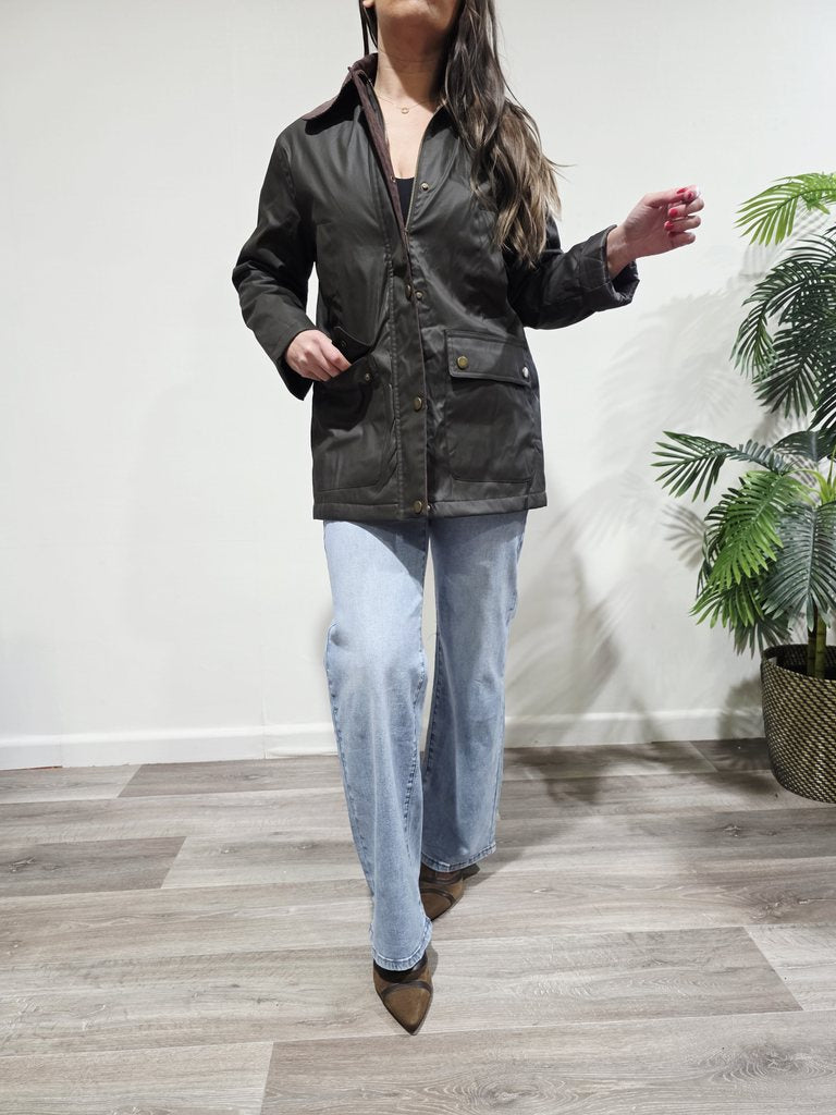 Chaqueta Encerada