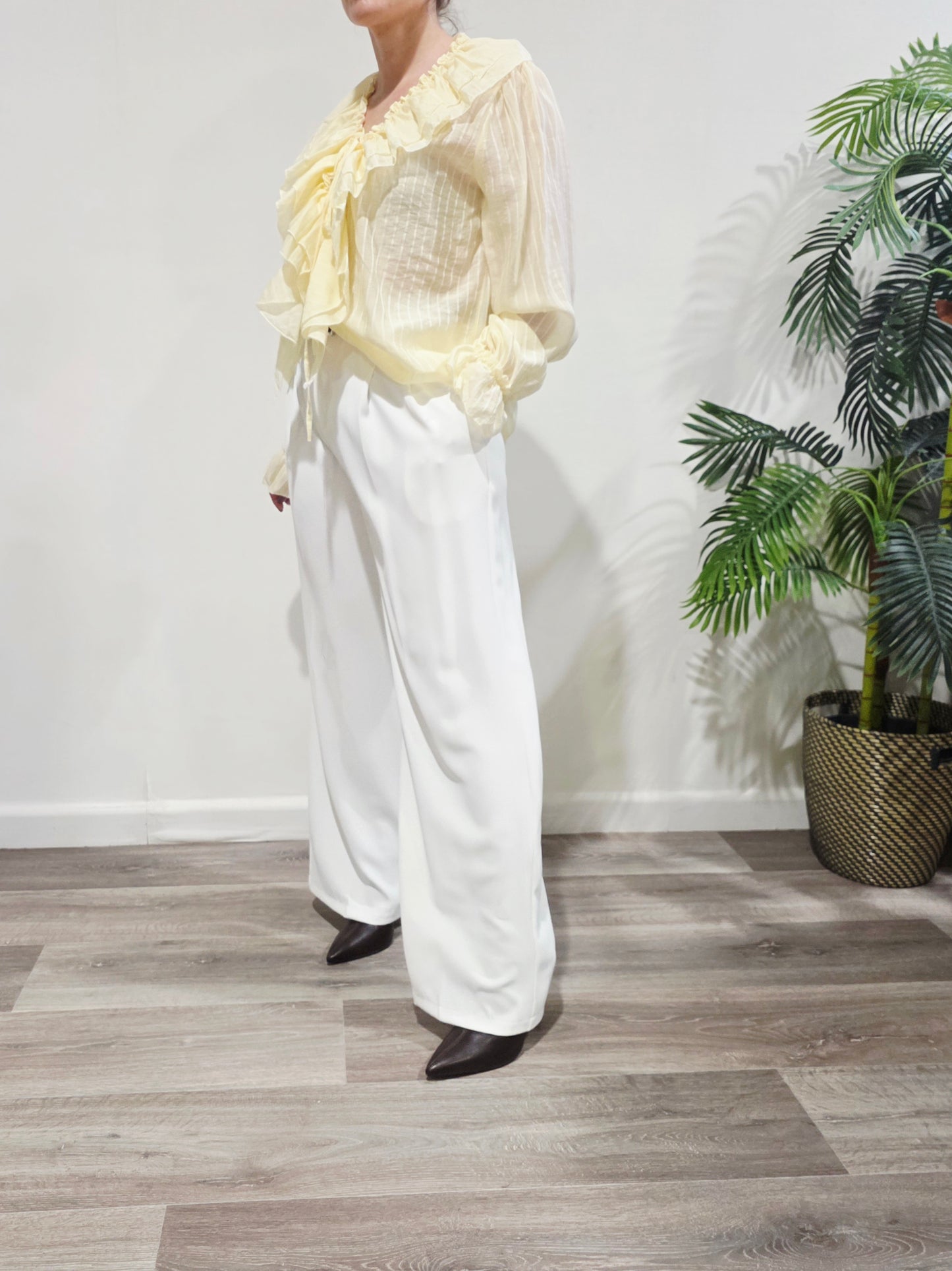 Blusa Romantic Amarilla