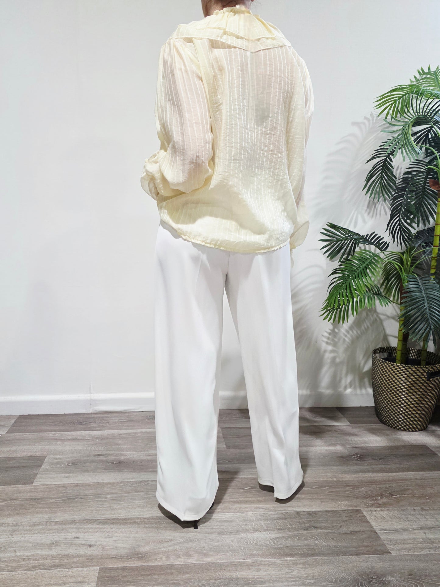 Blusa Romantic Amarilla