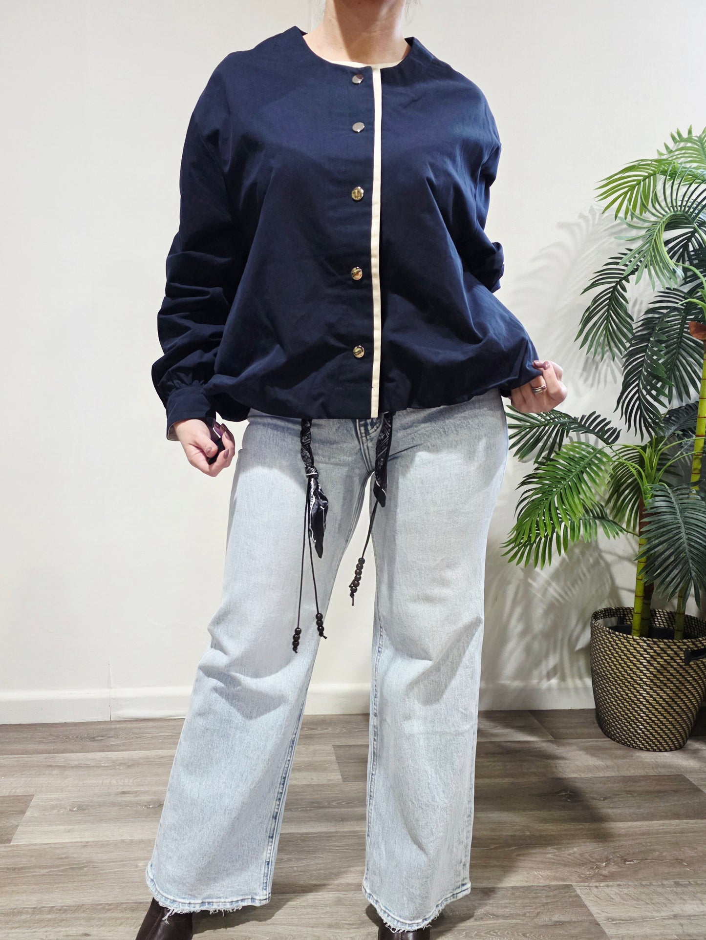 Chaqueta Globo Contrast