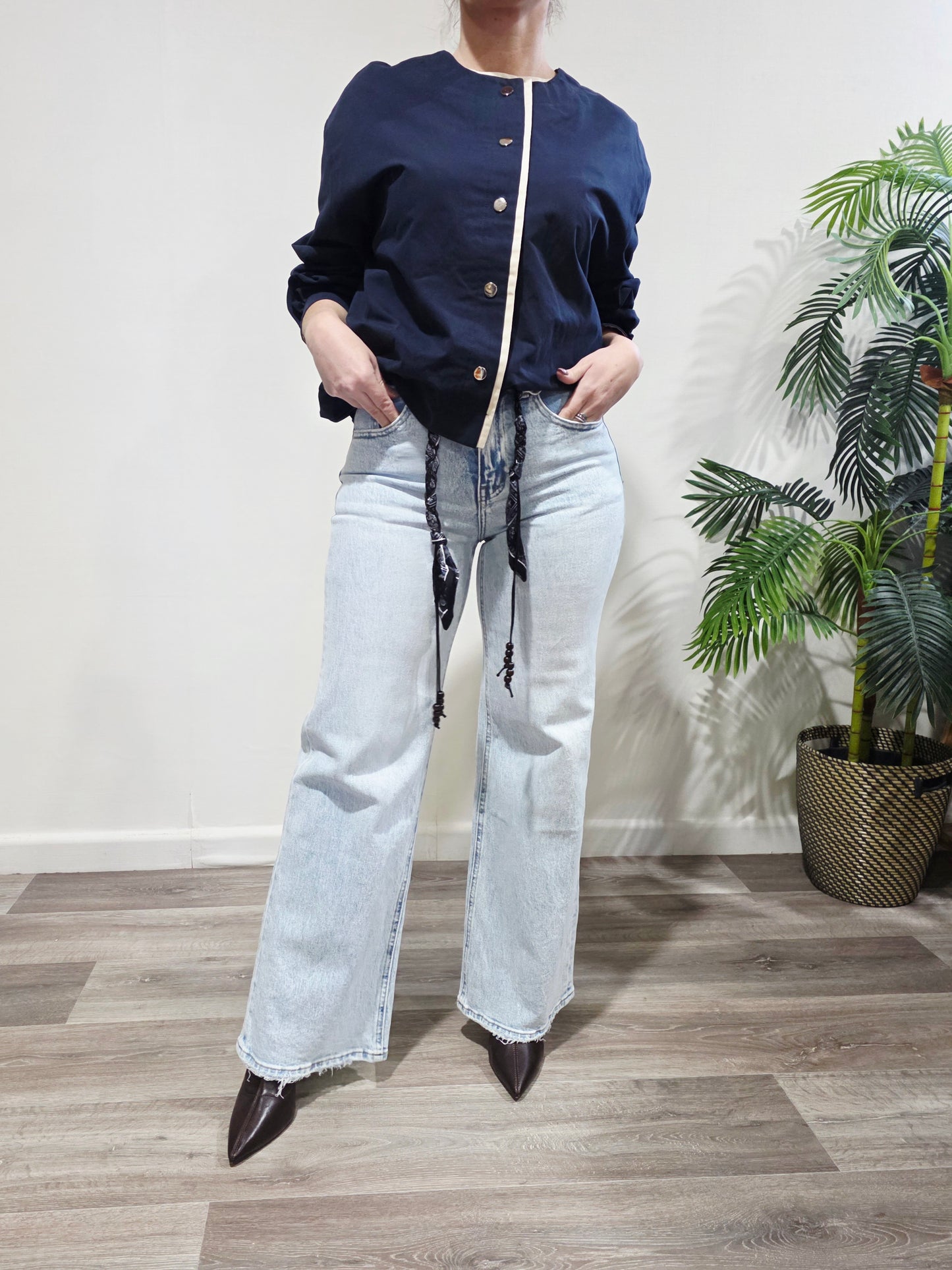 Chaqueta Globo Contrast