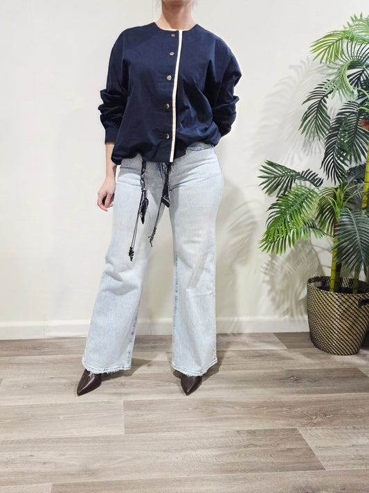 Chaqueta Globo Contrast