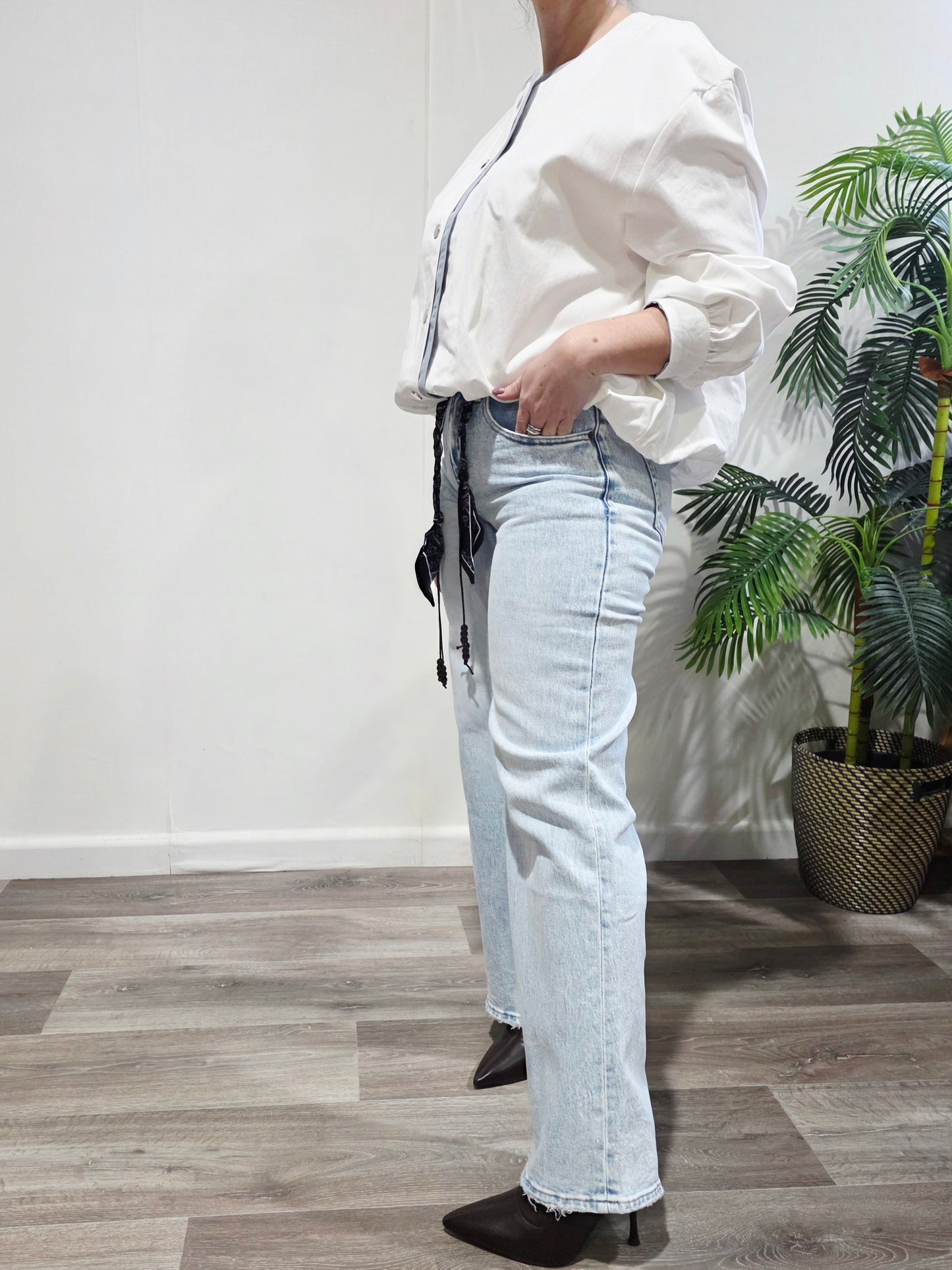Chaqueta Globo Contrast