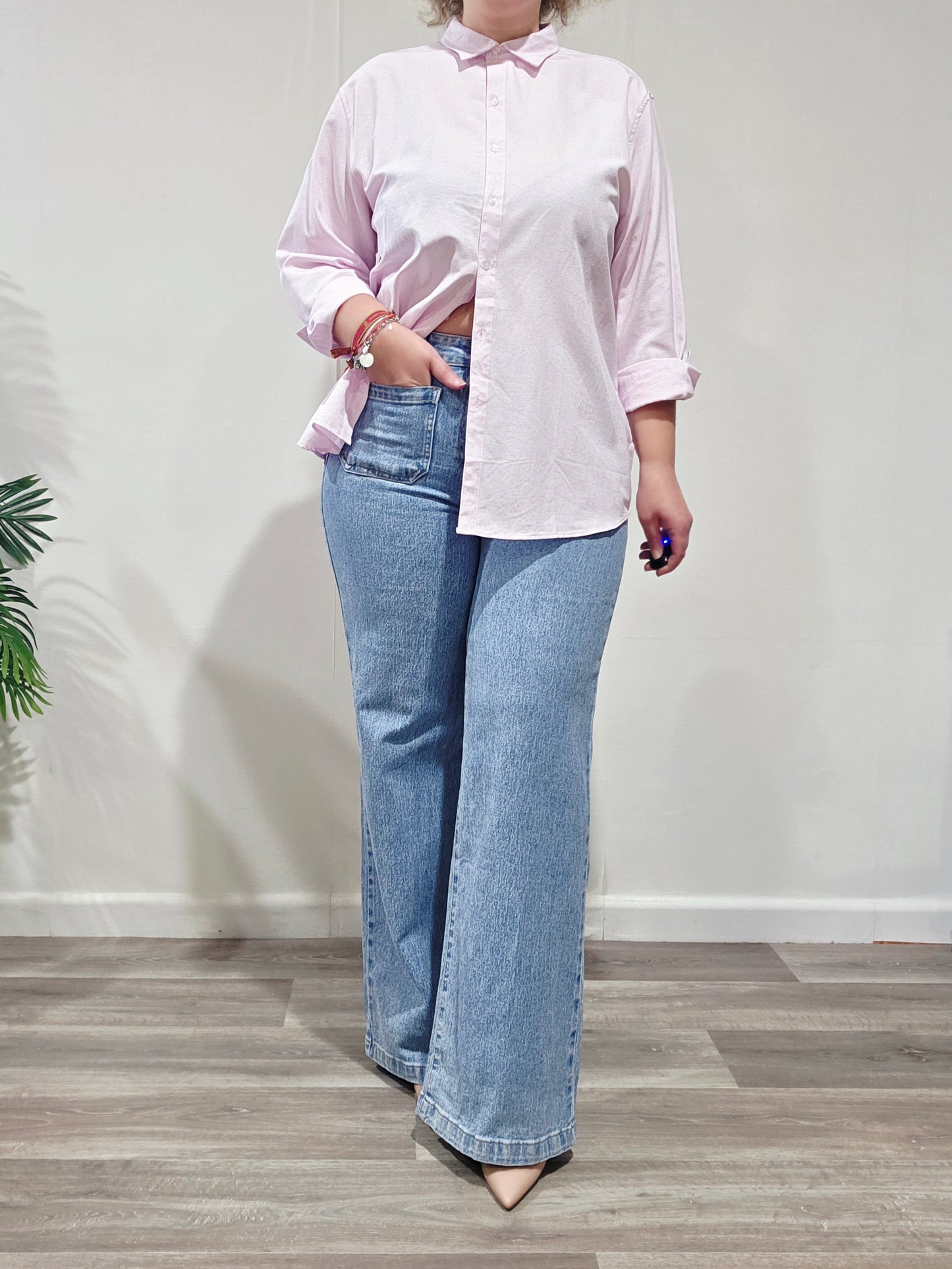 Camisa Soft Rosa