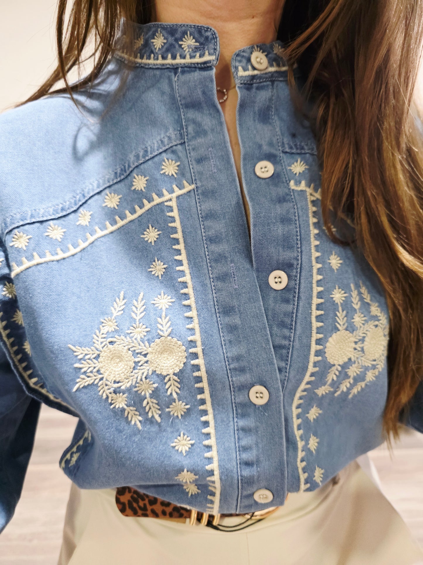 Camisa Denim Alba