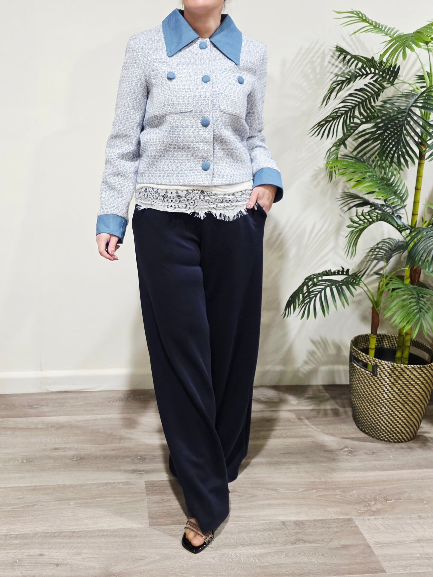 Chaqueta Blue Tweed