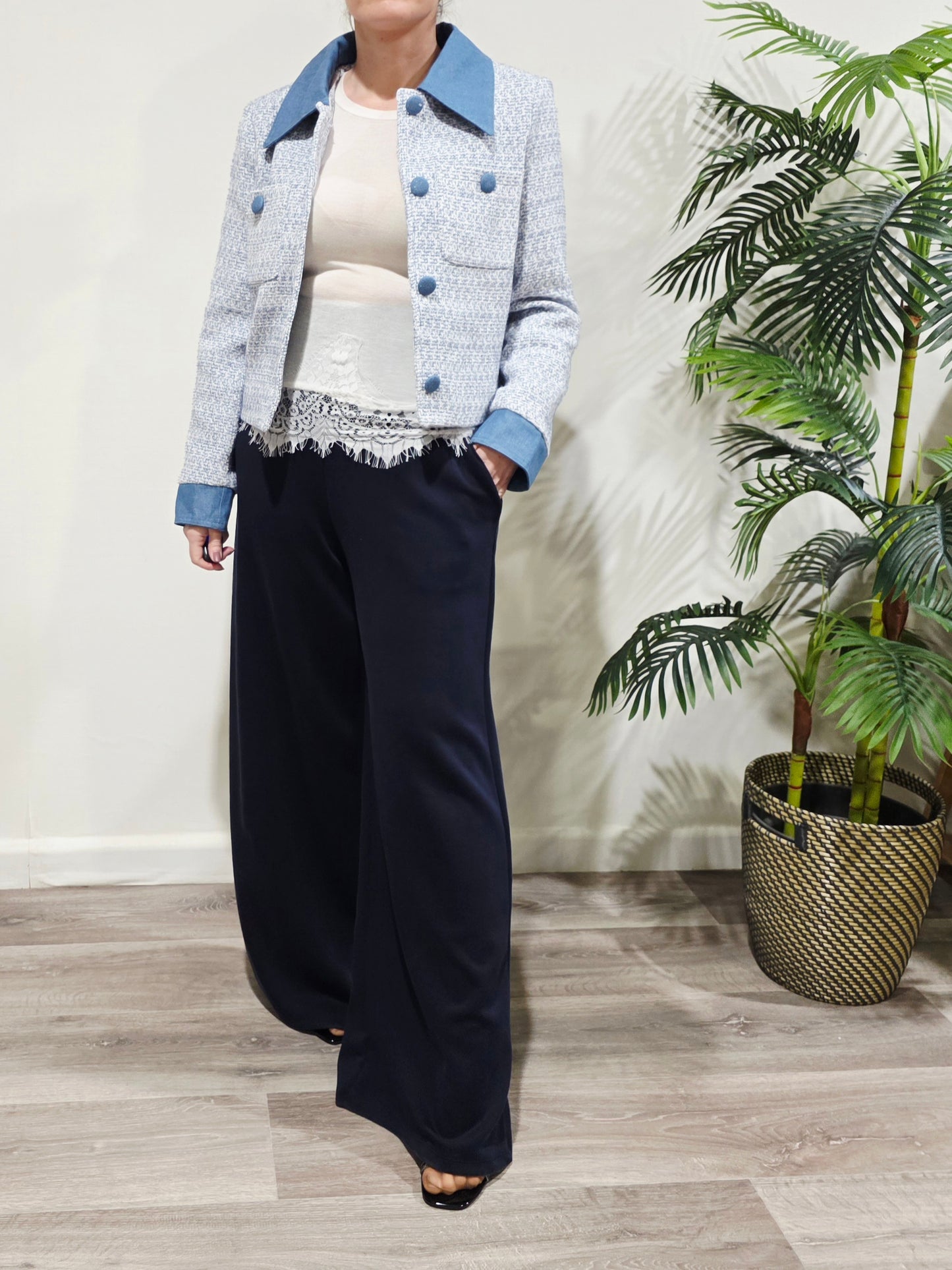 Chaqueta Blue Tweed