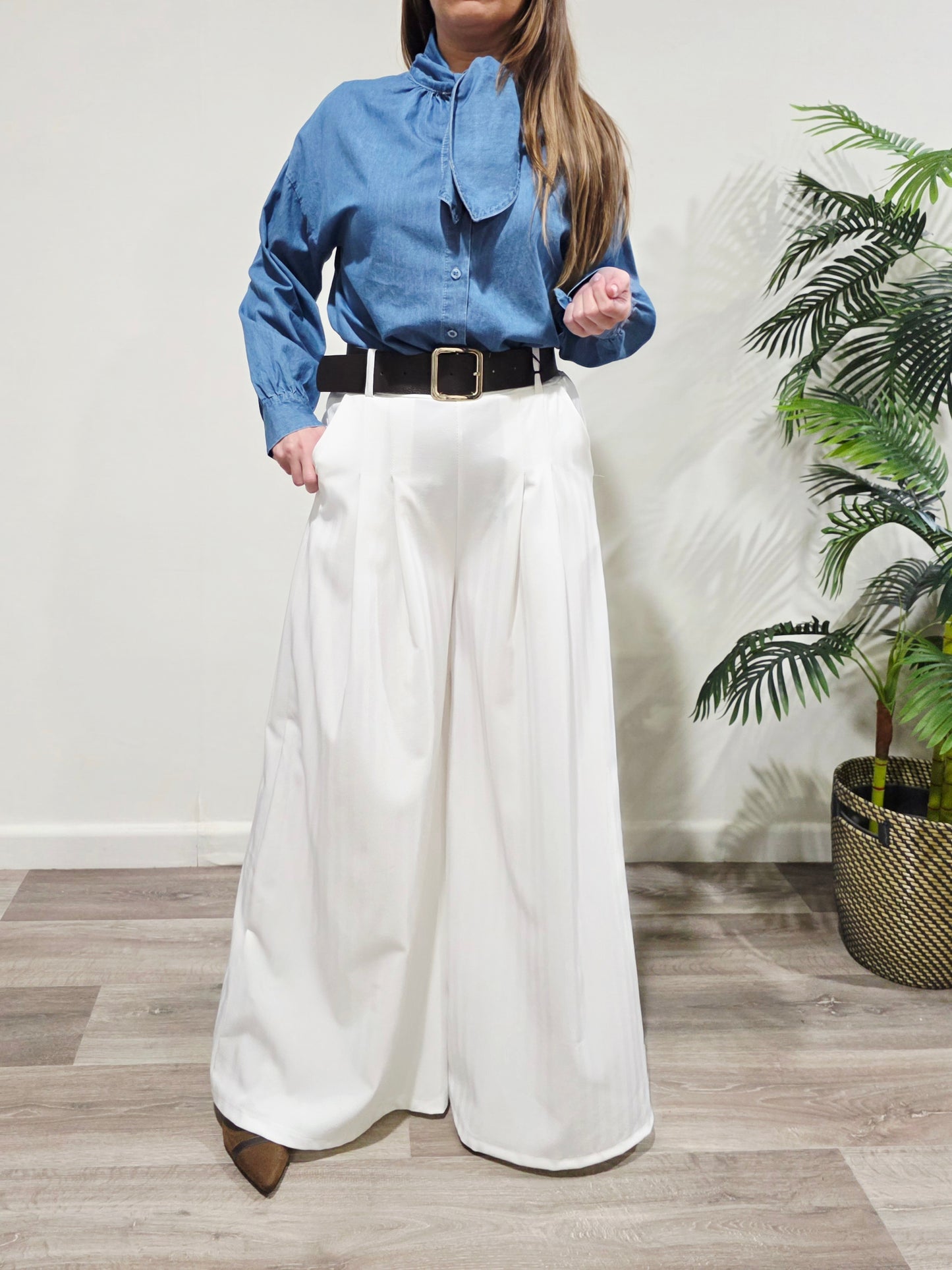 Pantalón White Belt