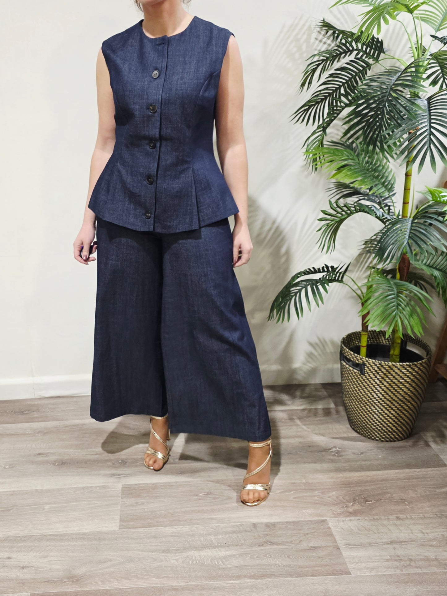 Chaleco Denim Chic