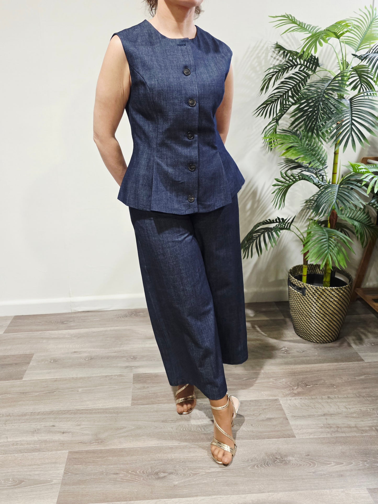 Chaleco Denim Chic