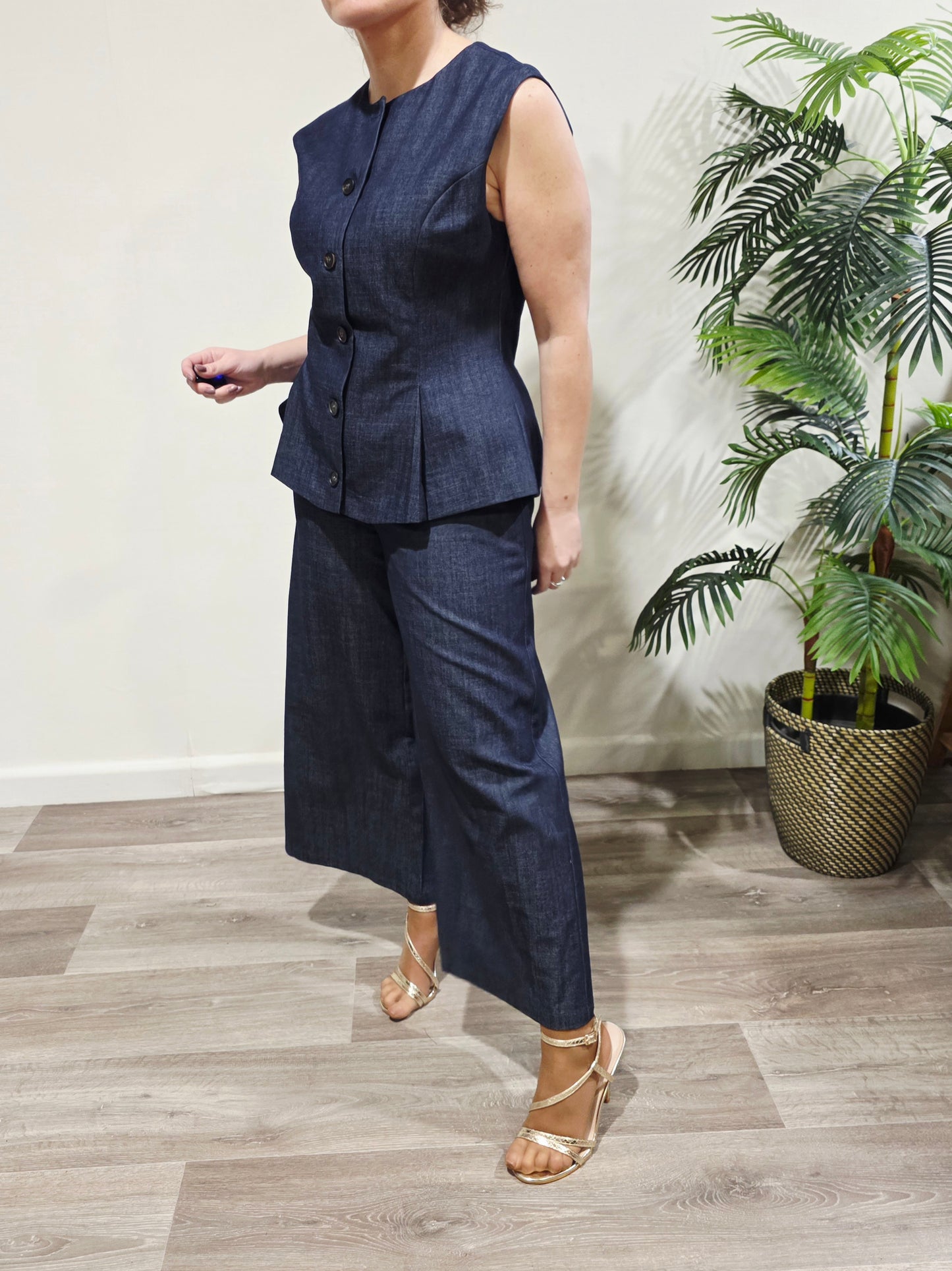 Chaleco Denim Chic