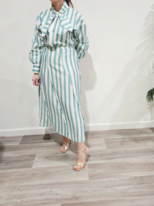 Blusa Aqua Chic