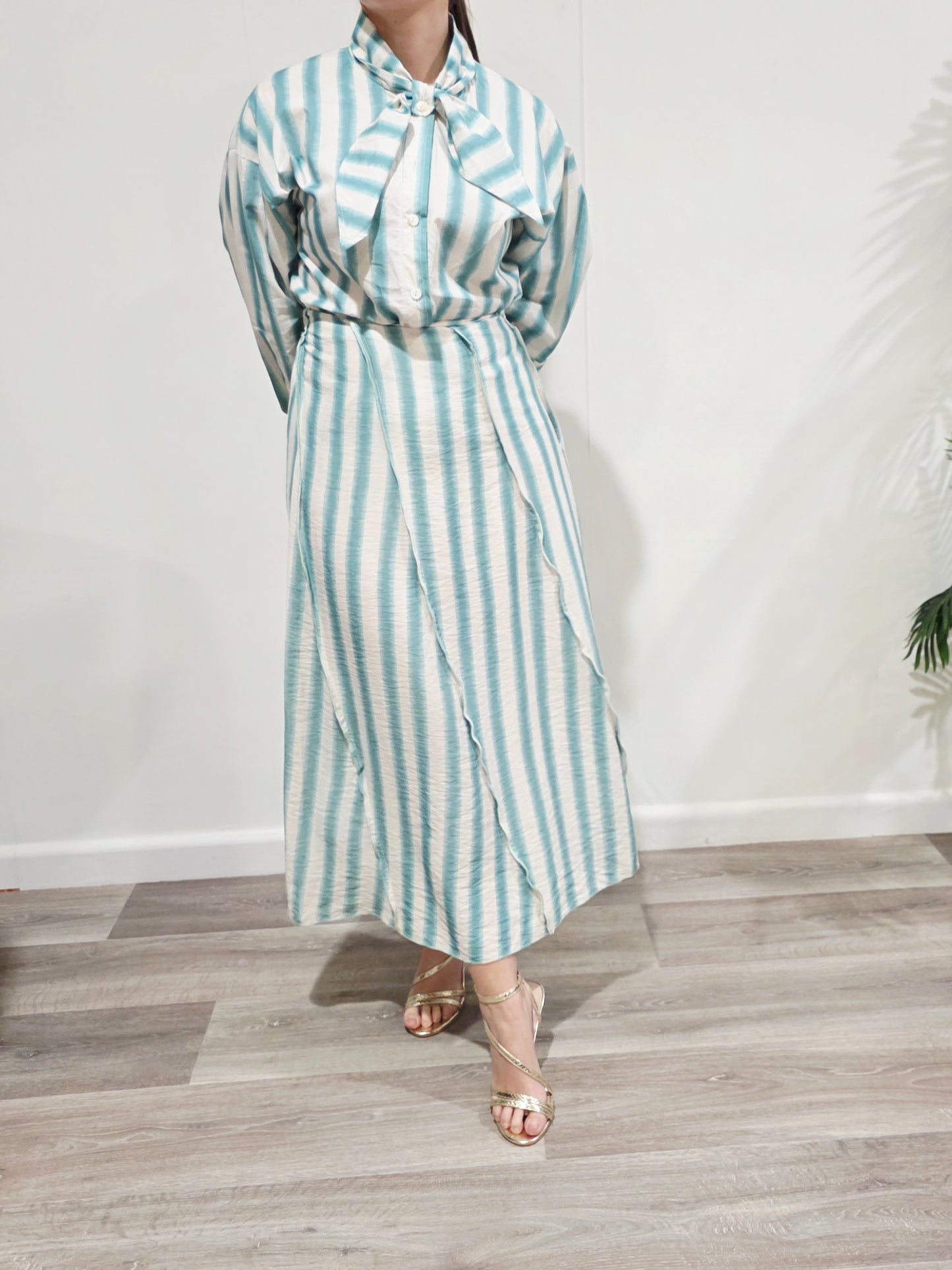 Blusa Aqua Chic