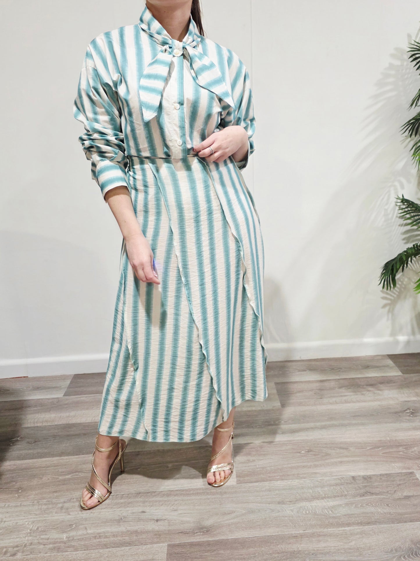 Blusa Aqua Chic
