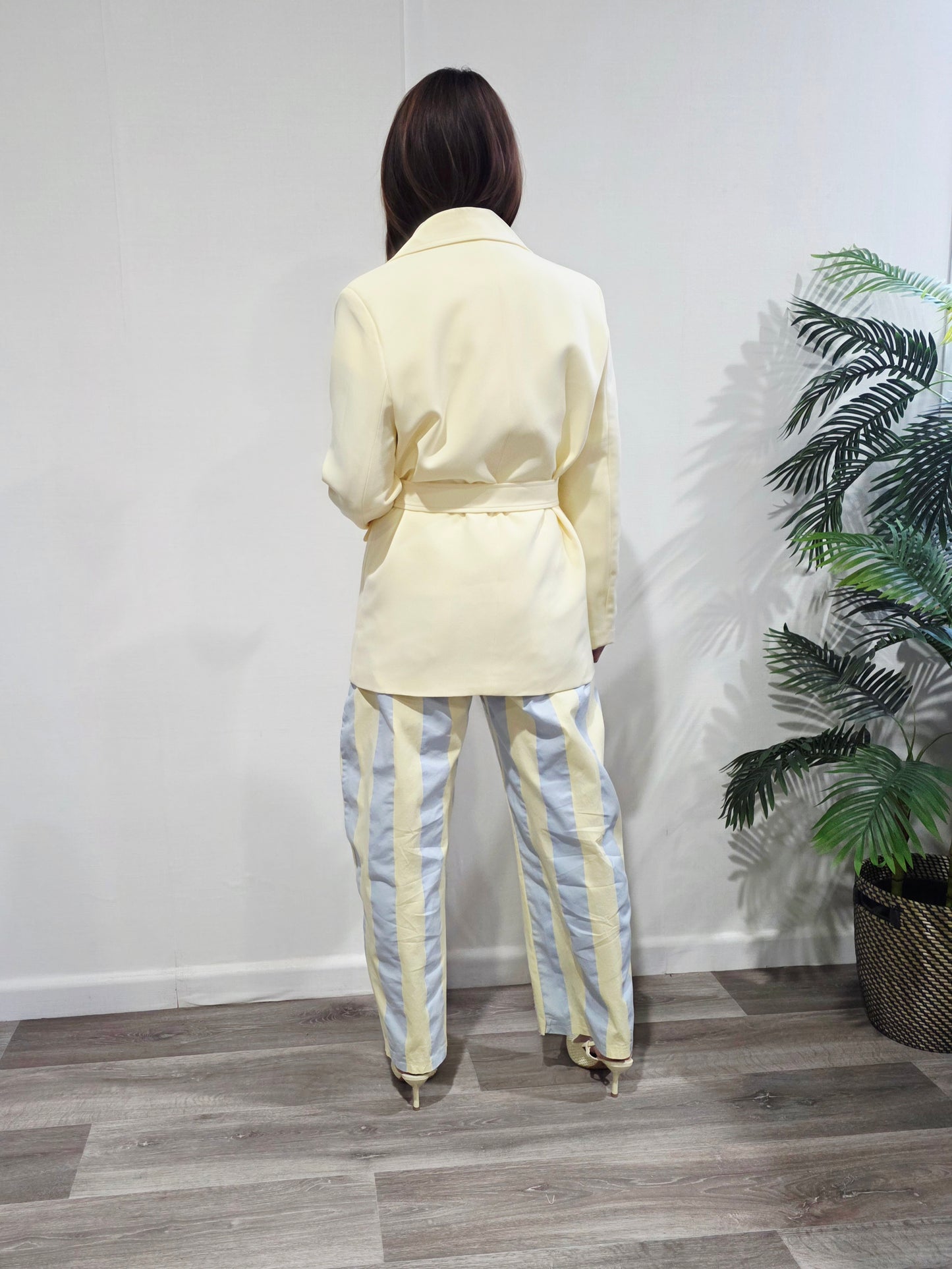 Blazer Amarillo Pastel