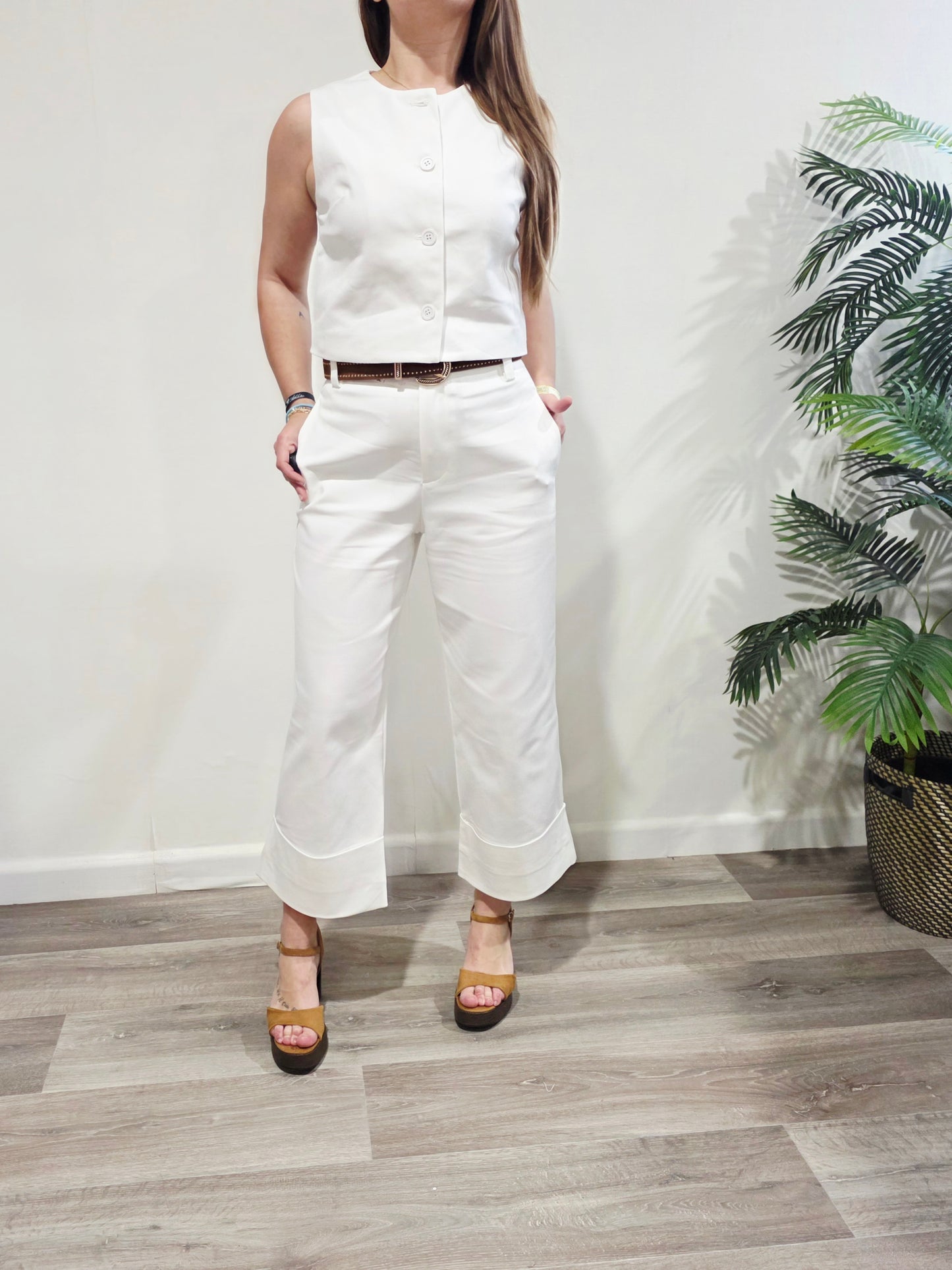 Chaleco Chic Blanco
