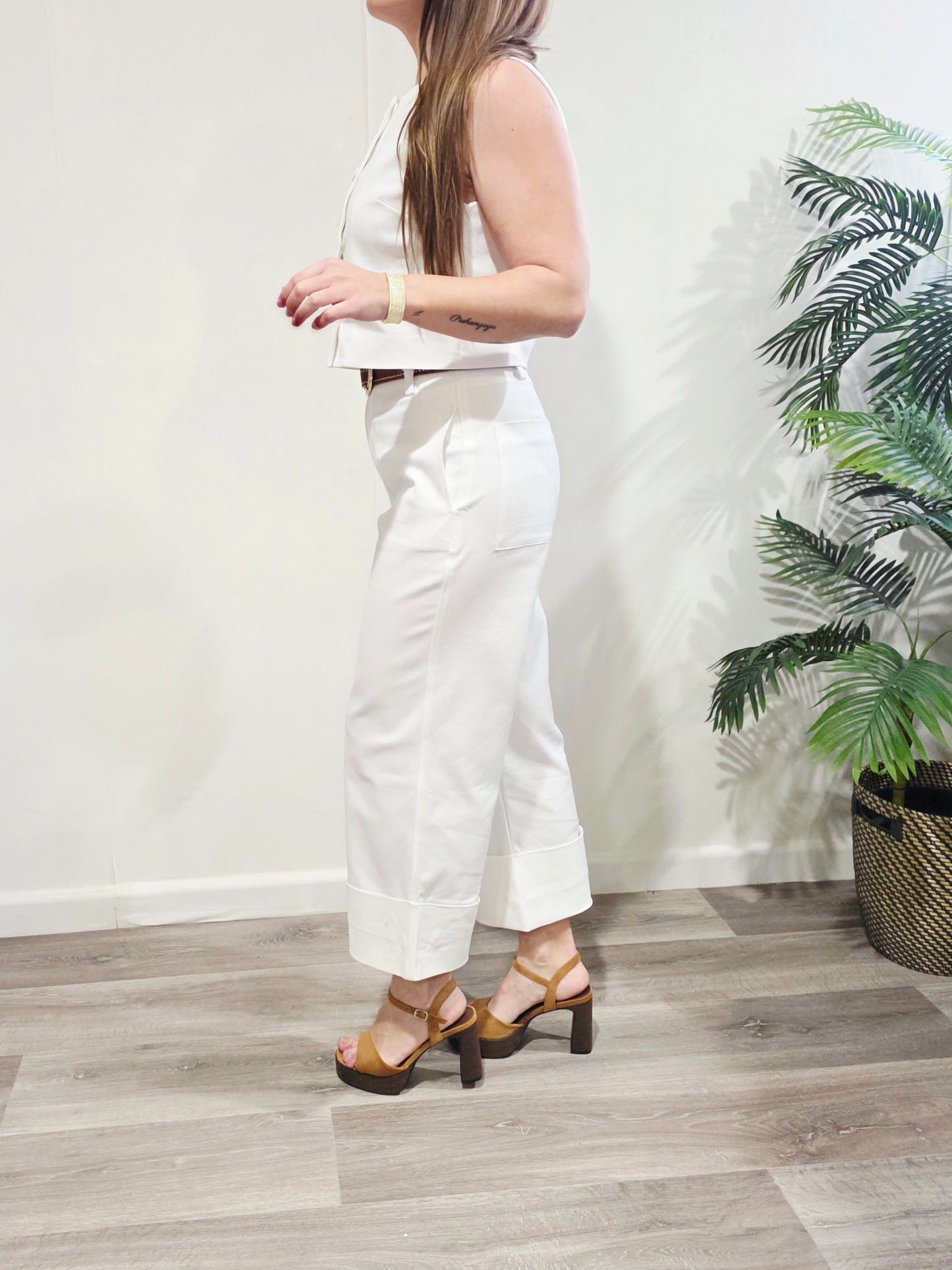 Chaleco Chic Blanco