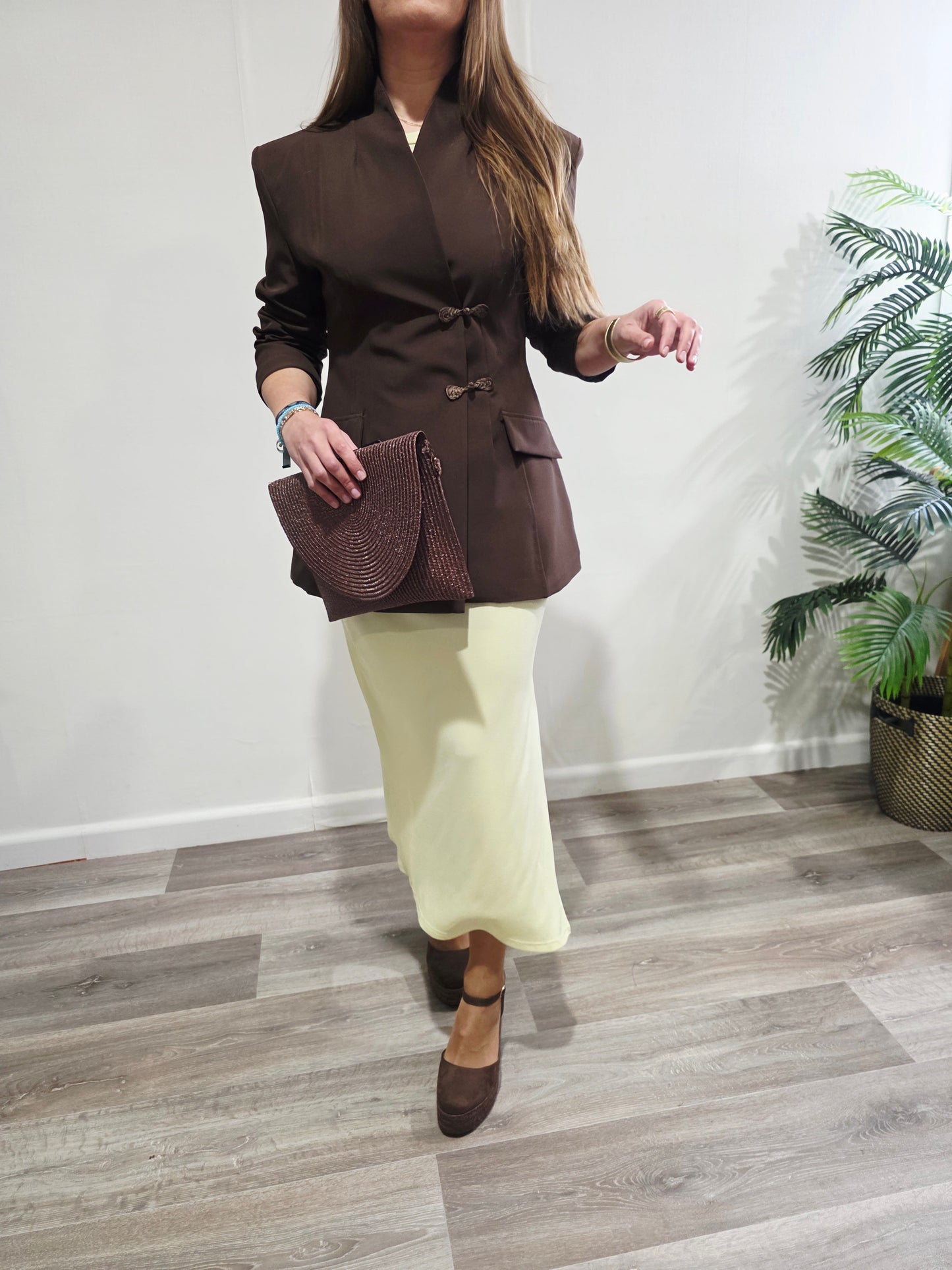 Chaqueta Elegance Marrón
