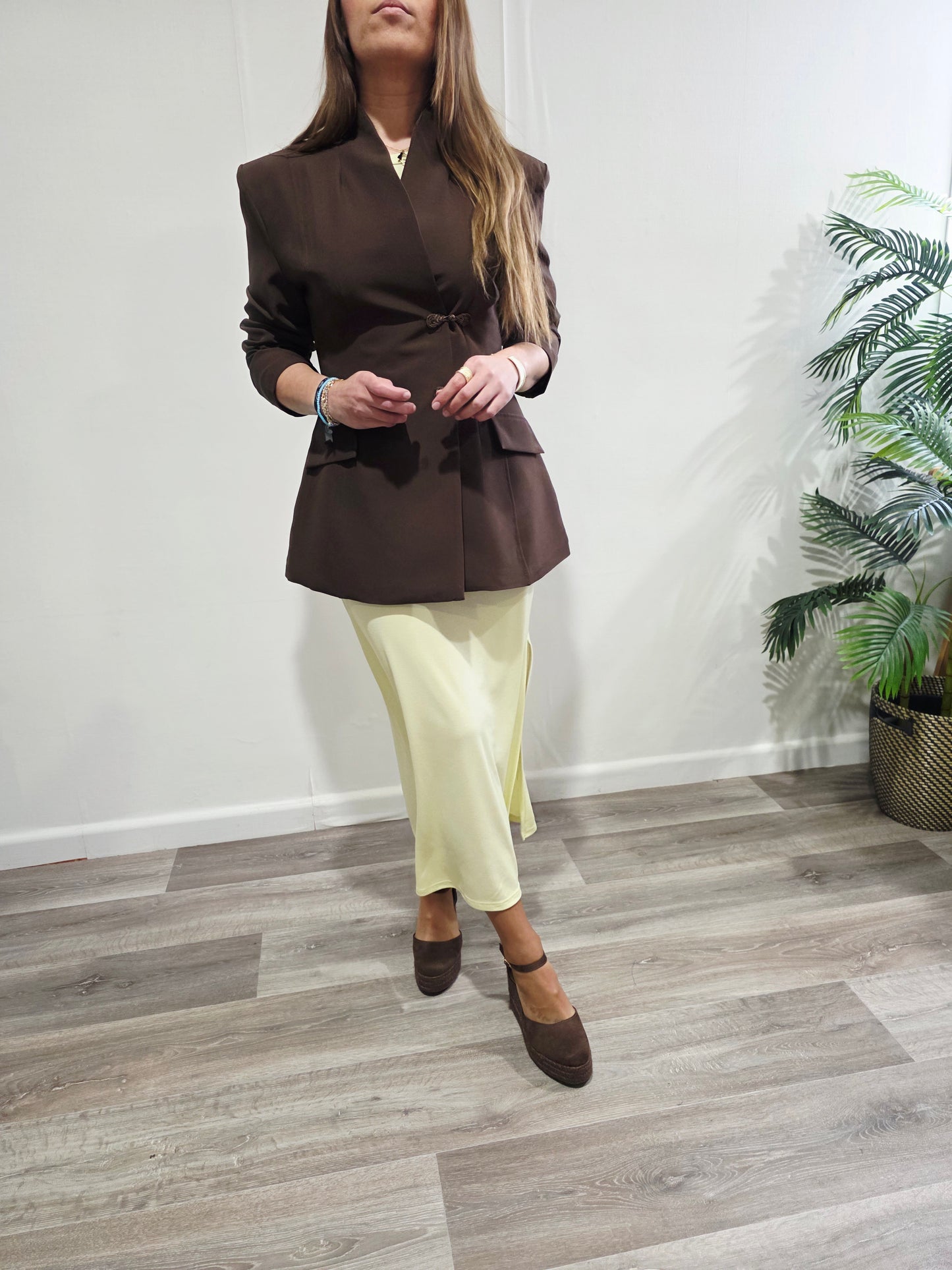 Chaqueta Elegance Marrón