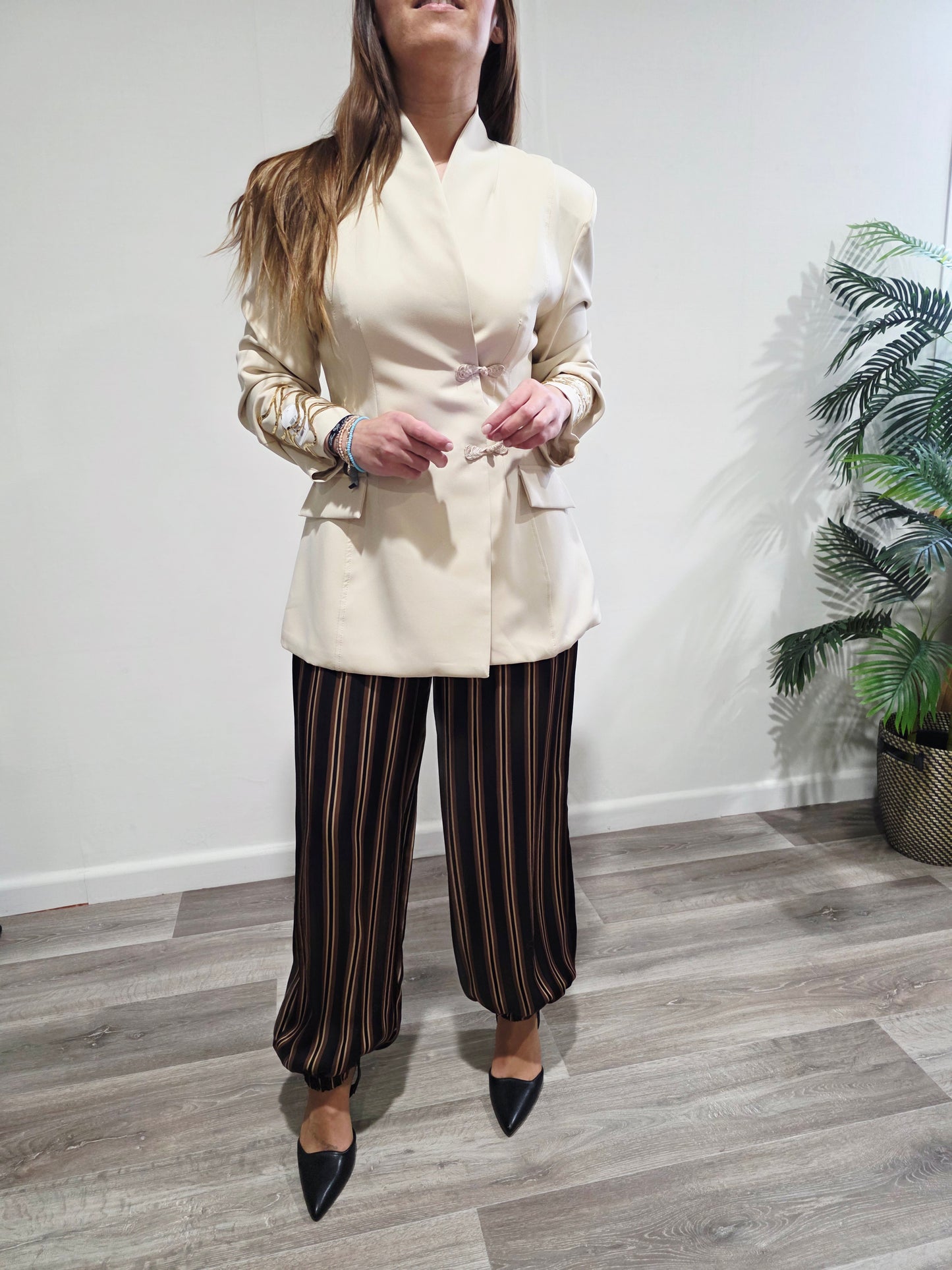 Blazer Elegance Nude