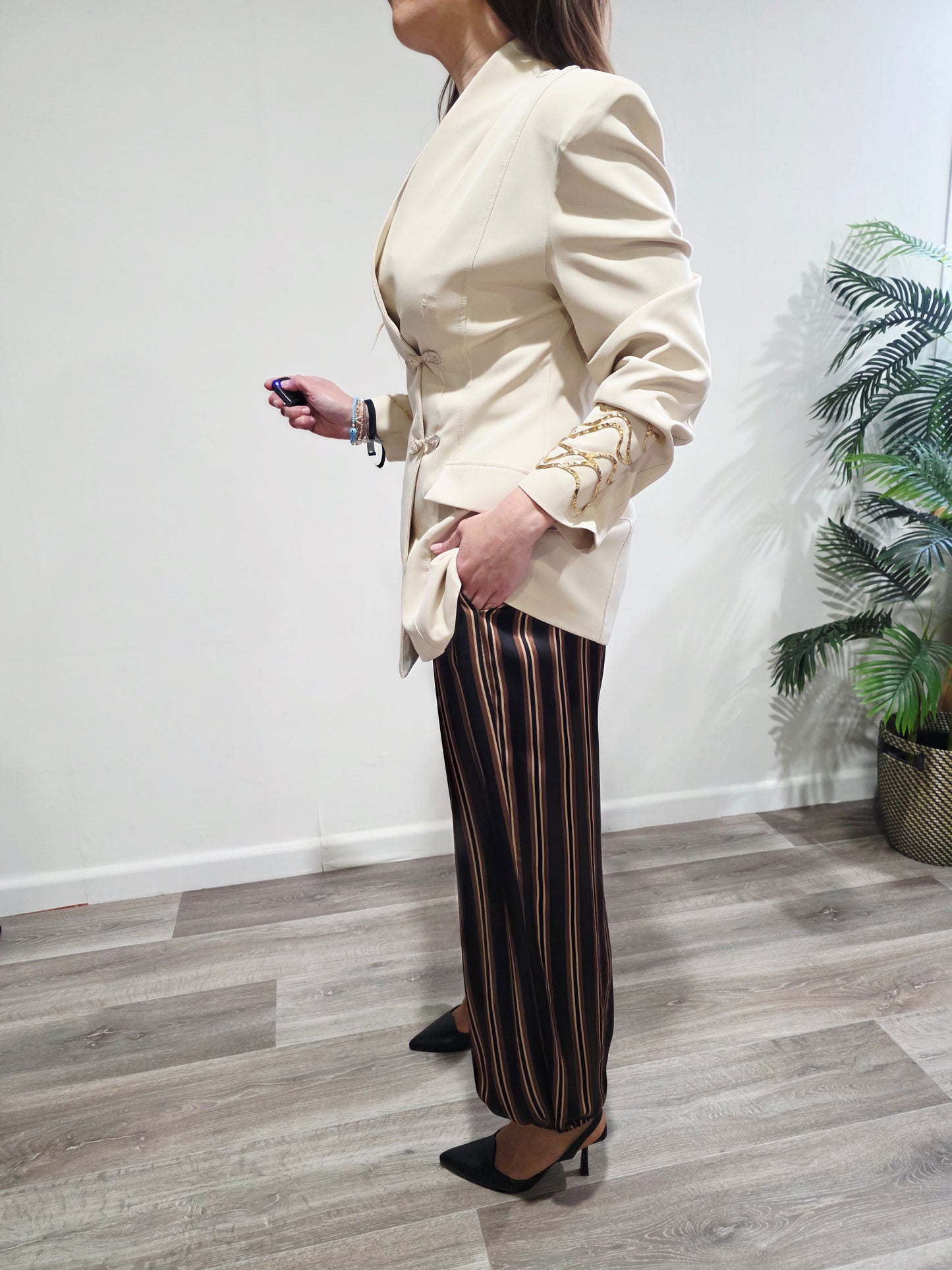 Blazer Elegance Nude