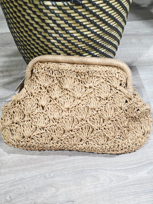 Bolso Rafia Texturizada