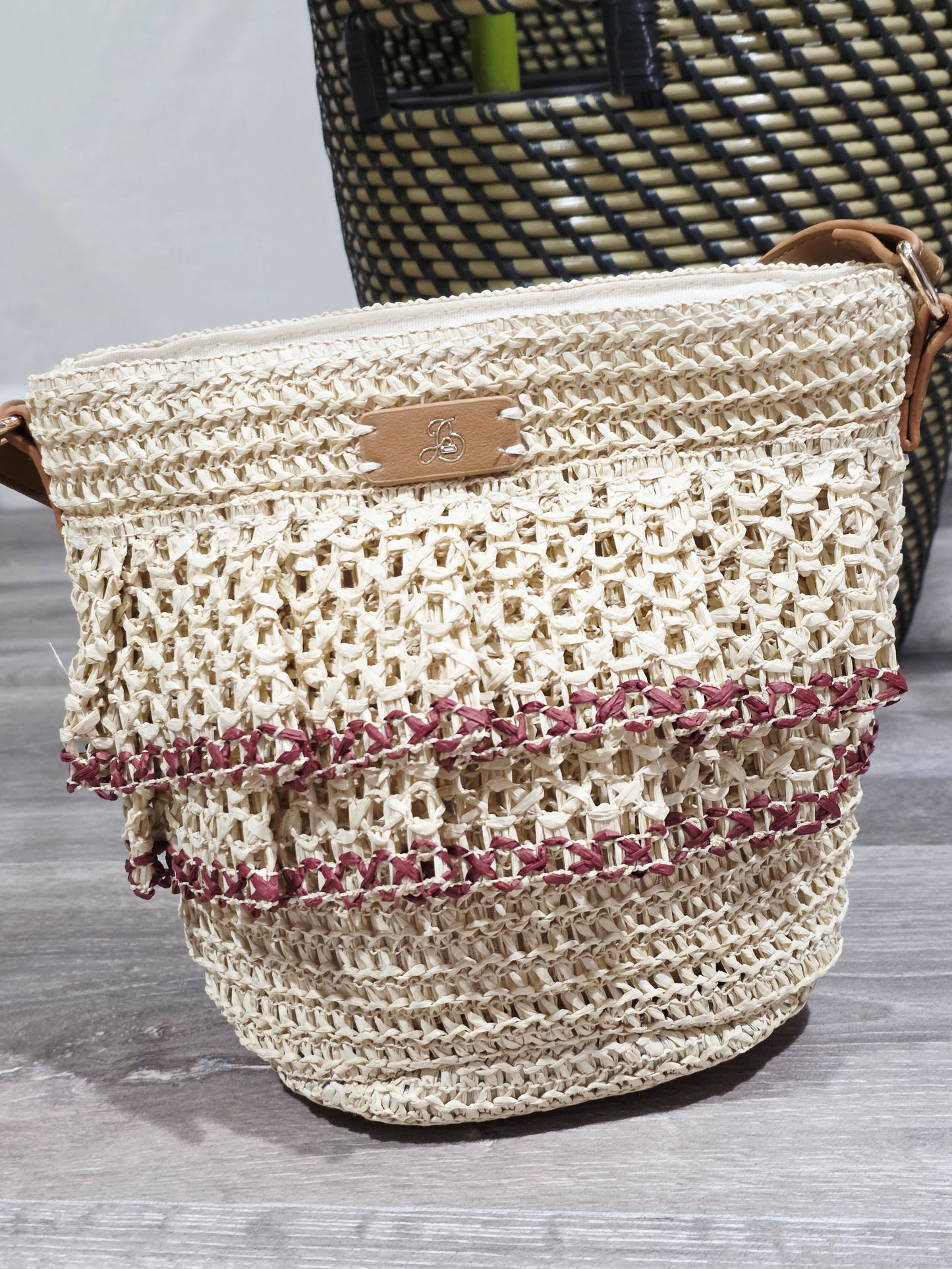 Bolso Rafia Natural