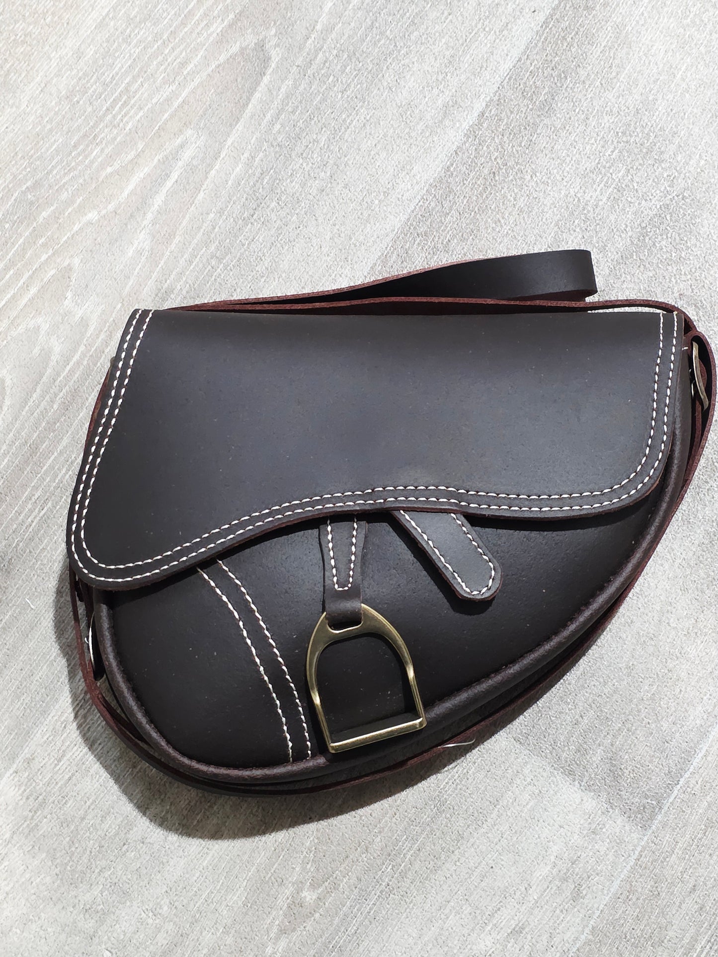 Bandolera Piel Montura