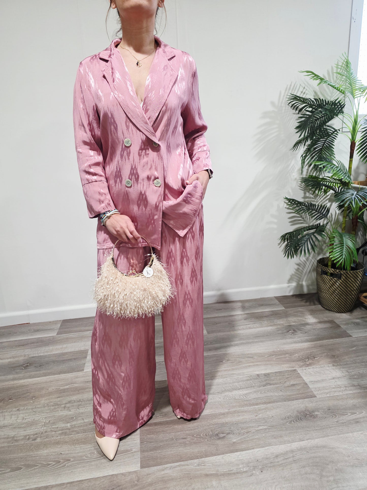 Conjunto Satinado Estampado