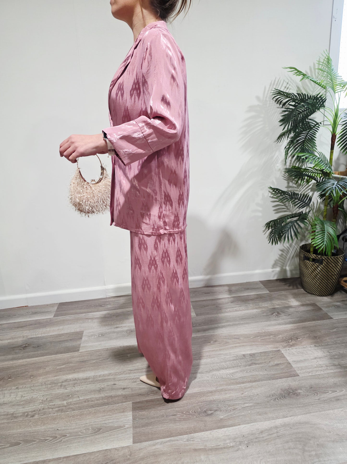 Conjunto Satinado Estampado