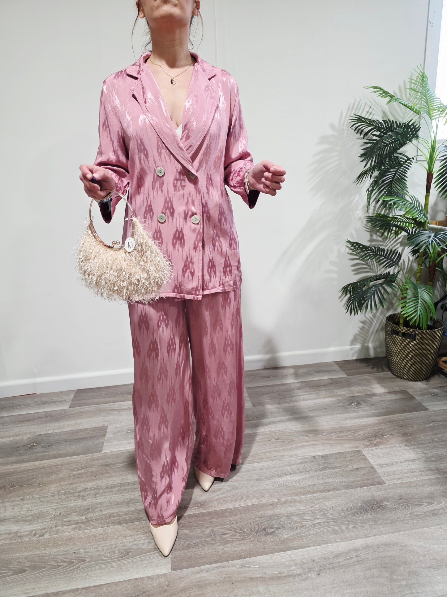 Conjunto Satinado Estampado