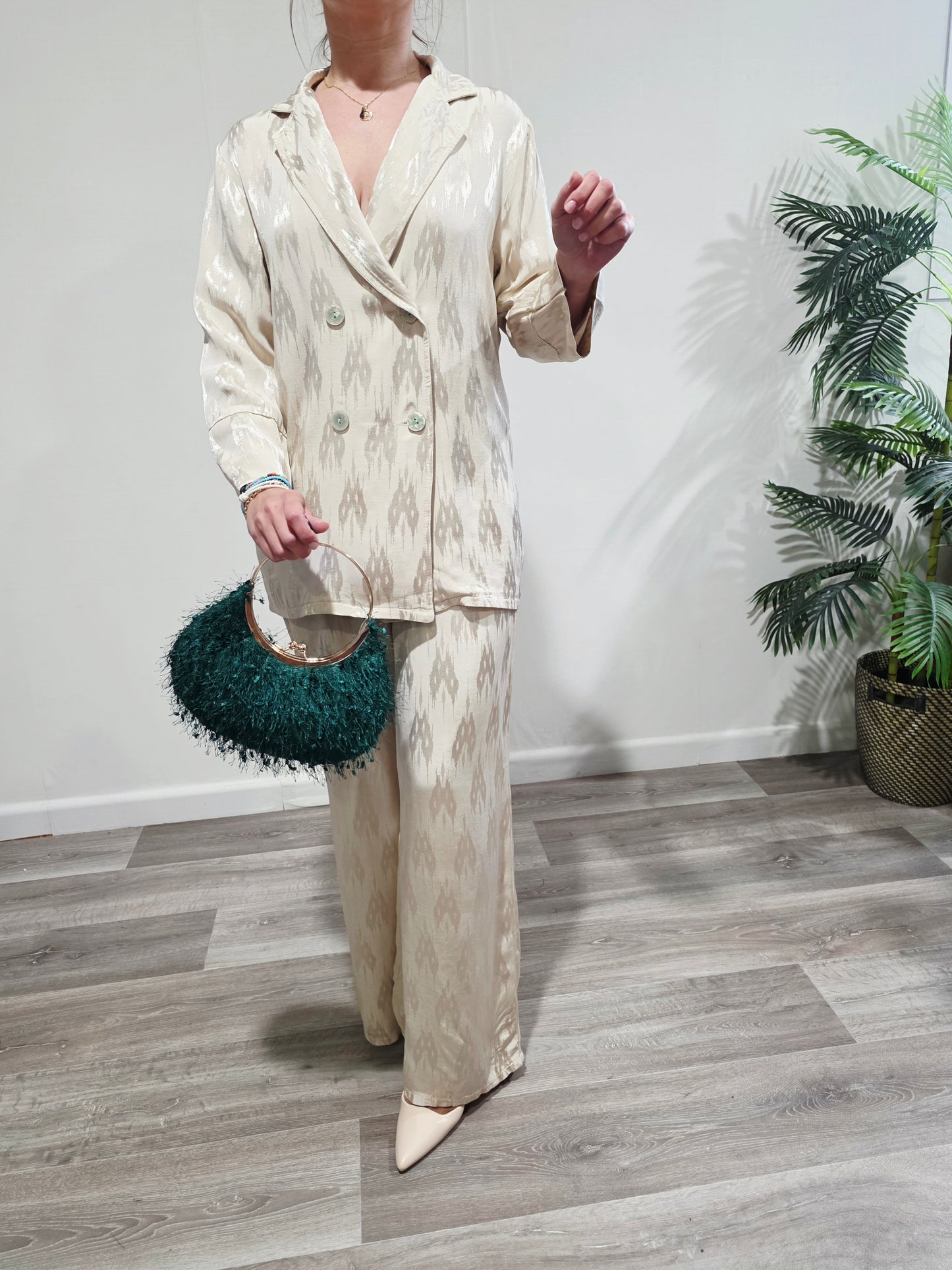 Conjunto Satinado Estampado