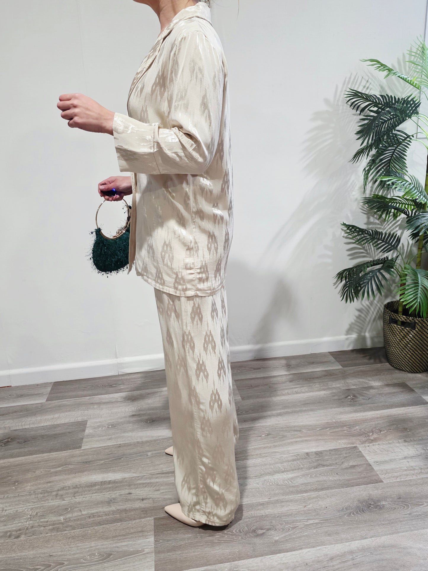 Conjunto Satinado Estampado