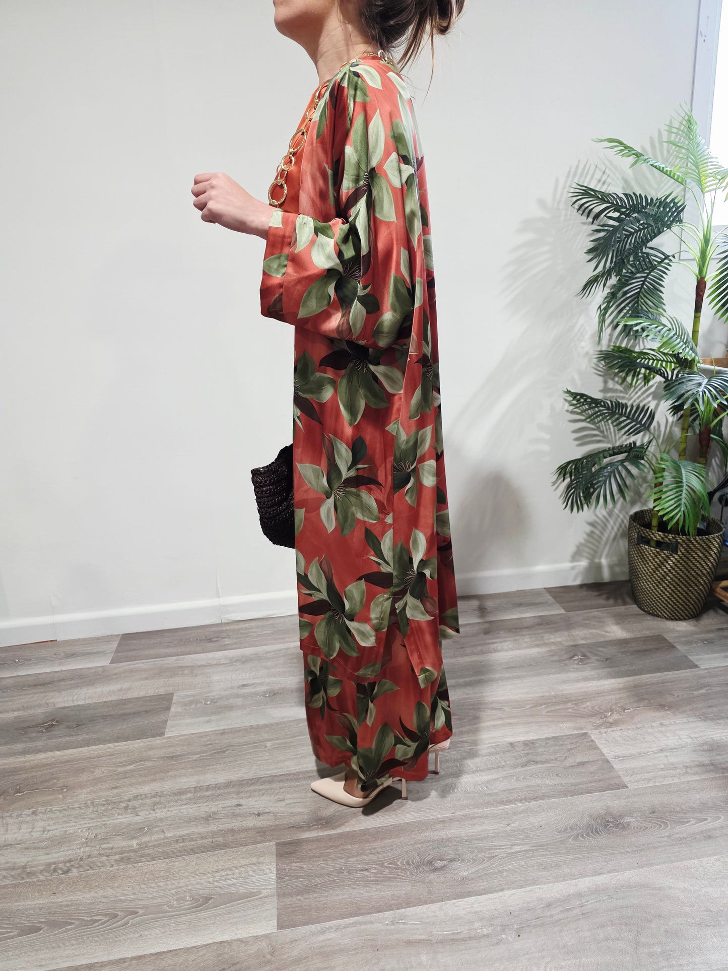 Conjunto Kimono Estampado