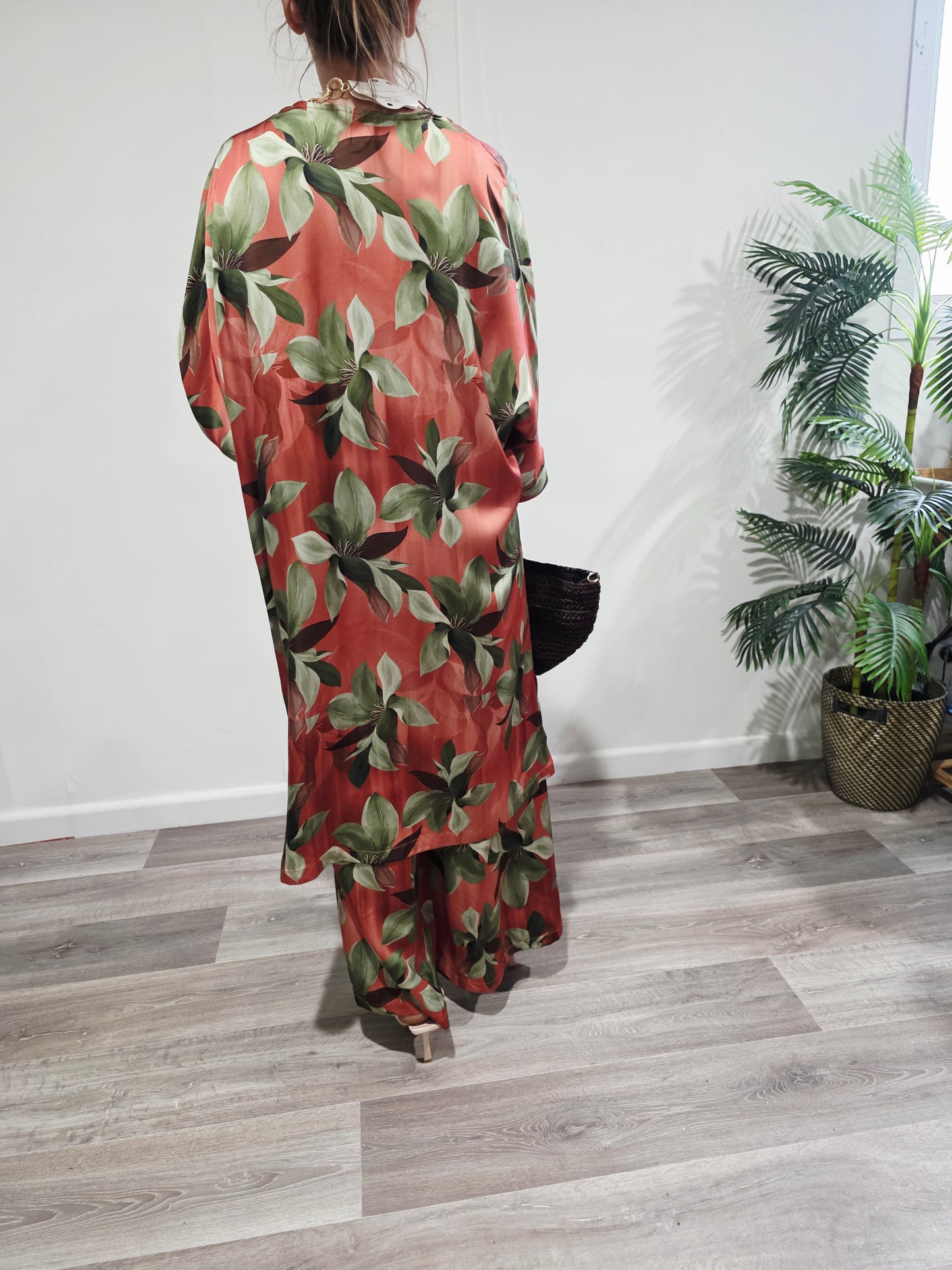 Conjunto Kimono Estampado