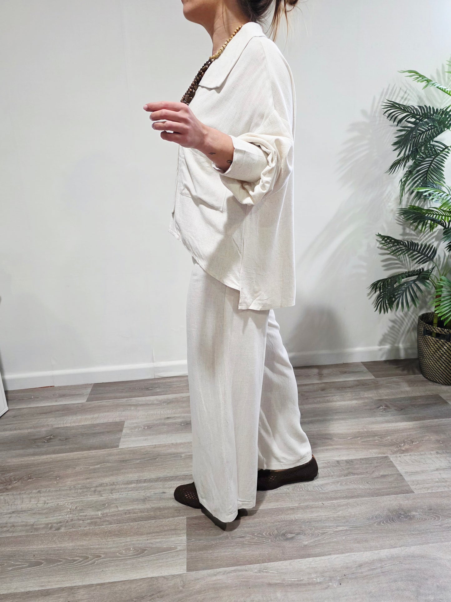 Conjunto Lino Natural