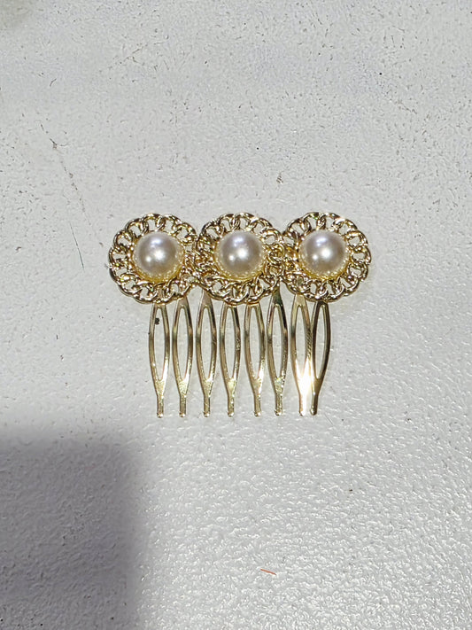 Peinecillo Trío Dorado Perla